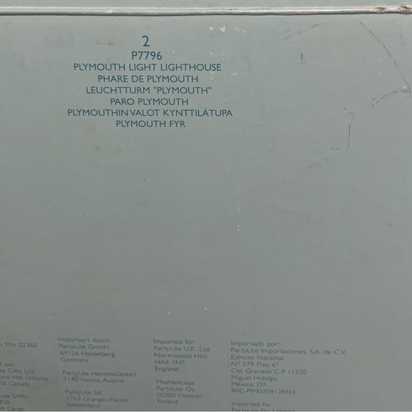 Partylite Plymouth Light Lighthouse P7796. Tealight candle holder - Picture 5 of 5